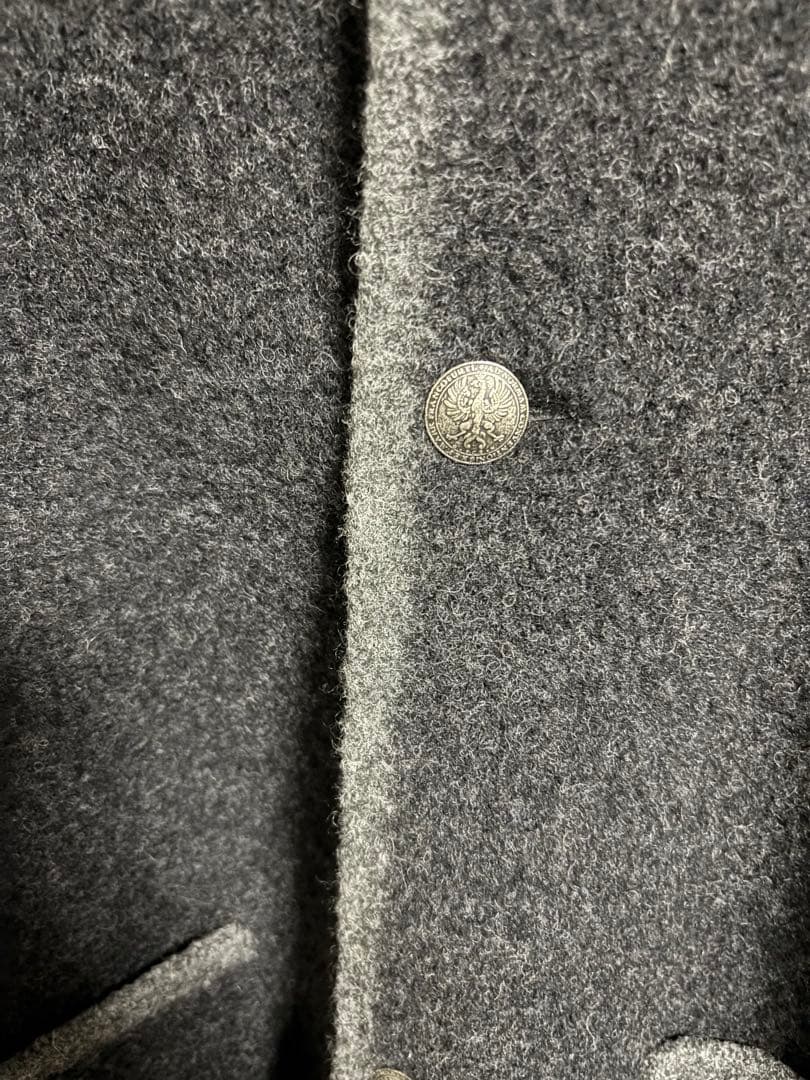 s*s様 ＳＴＡＰＦ　チロリアンジャケット　ウール　カーディガン　ノーカラー