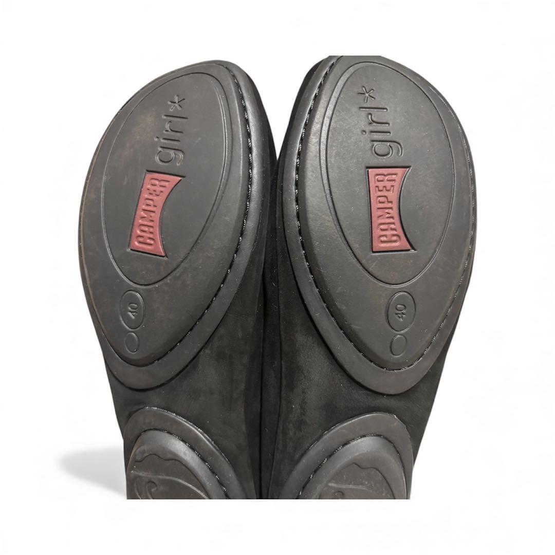 【美品】CAMPER カンペール Twins フラットシューズ スリッポン 40