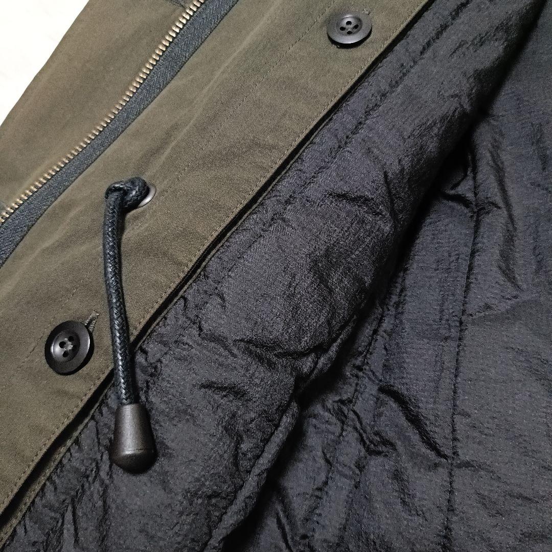 MHL.　VINTAGE COTTON NYLON　ライナー付　カーキ　2