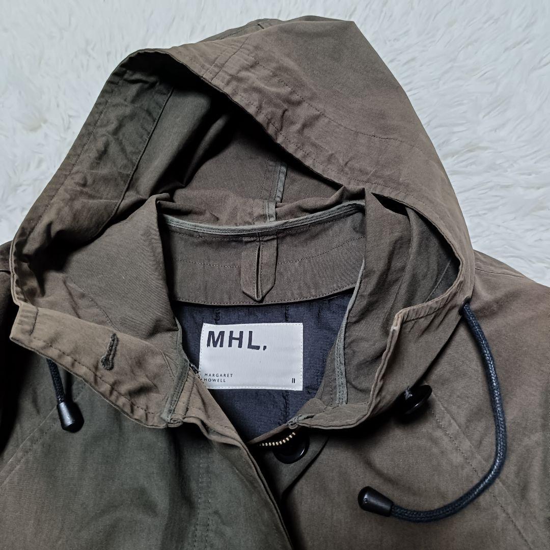 MHL.　VINTAGE COTTON NYLON　ライナー付　カーキ　2