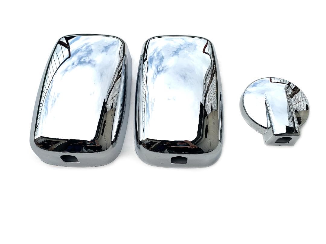 いすゞ 07エルフ 標準キャブ メッキ フロント バンパー + ガーニッシュ