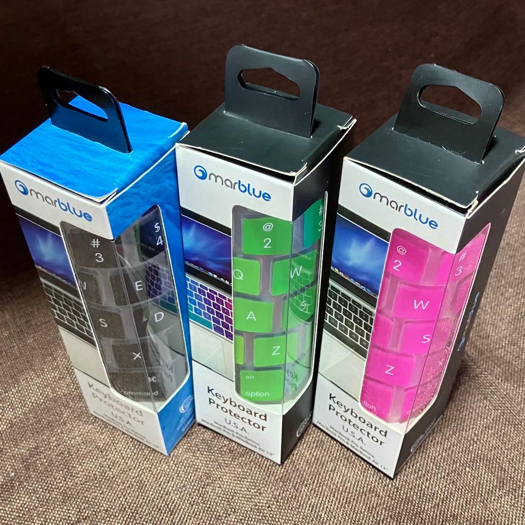 marBlue Keyboard protector - U.S.A 3個セット