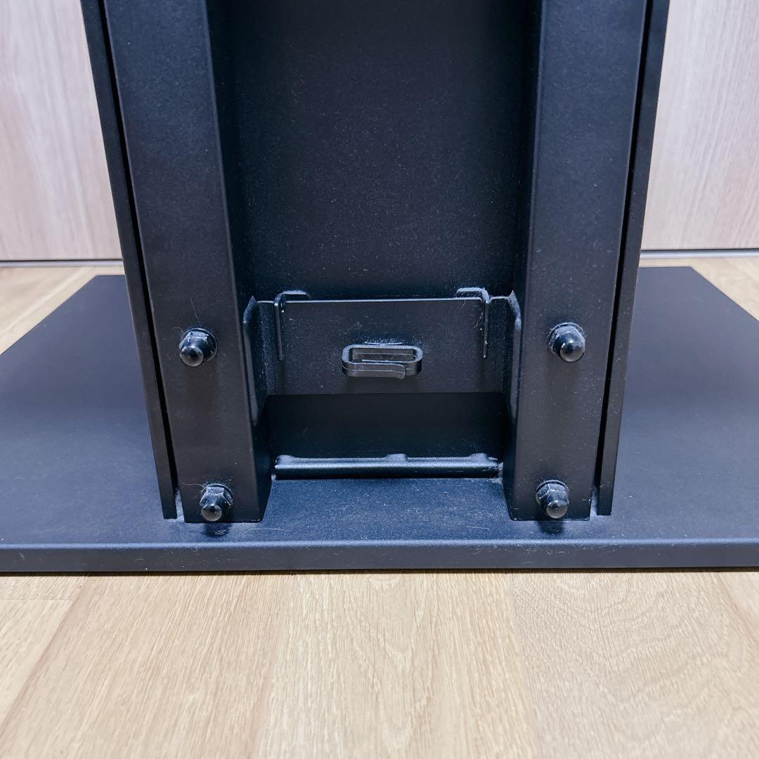 EQUALS テレビスタンド WALL V2 ロータイプ 棚板付き ブラック 壁