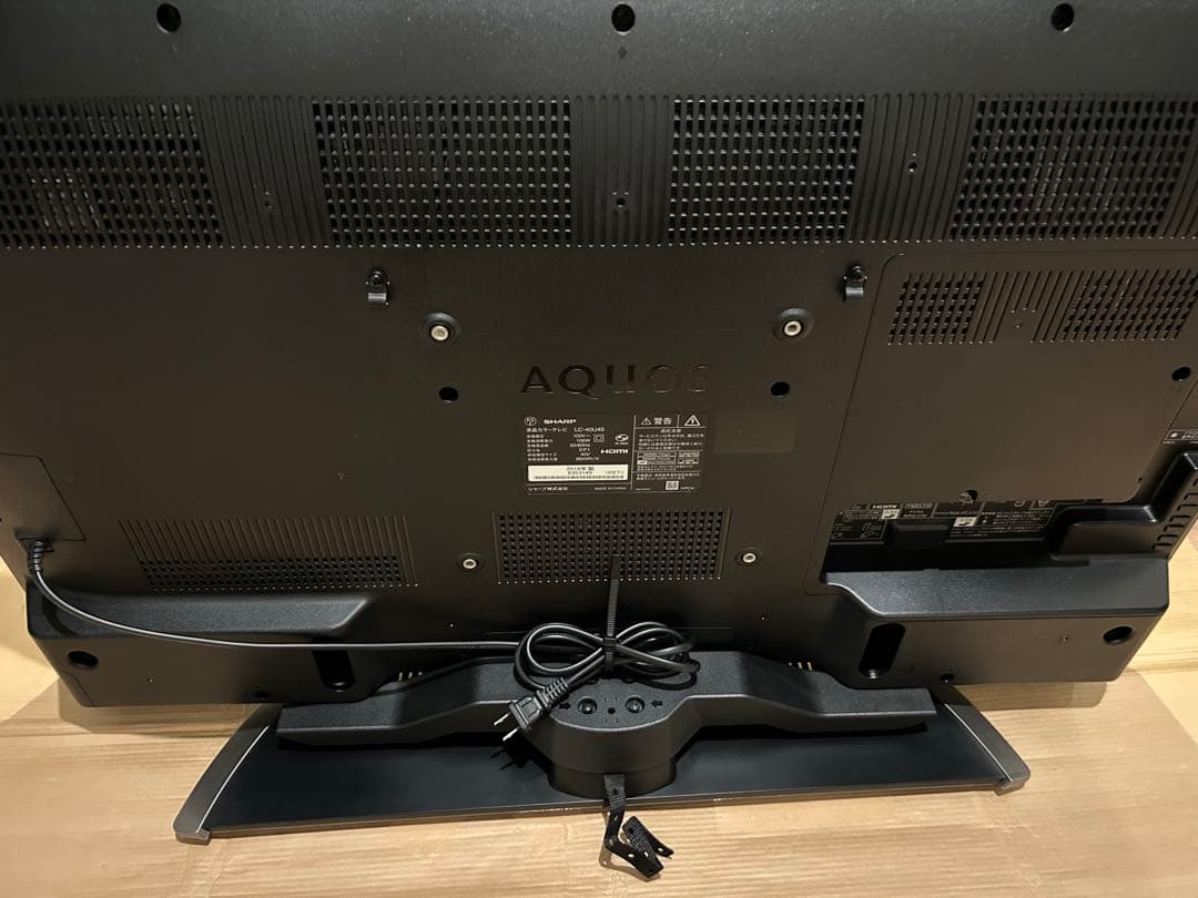 大幅値下げシャープLC-40U45 40型 2018年製