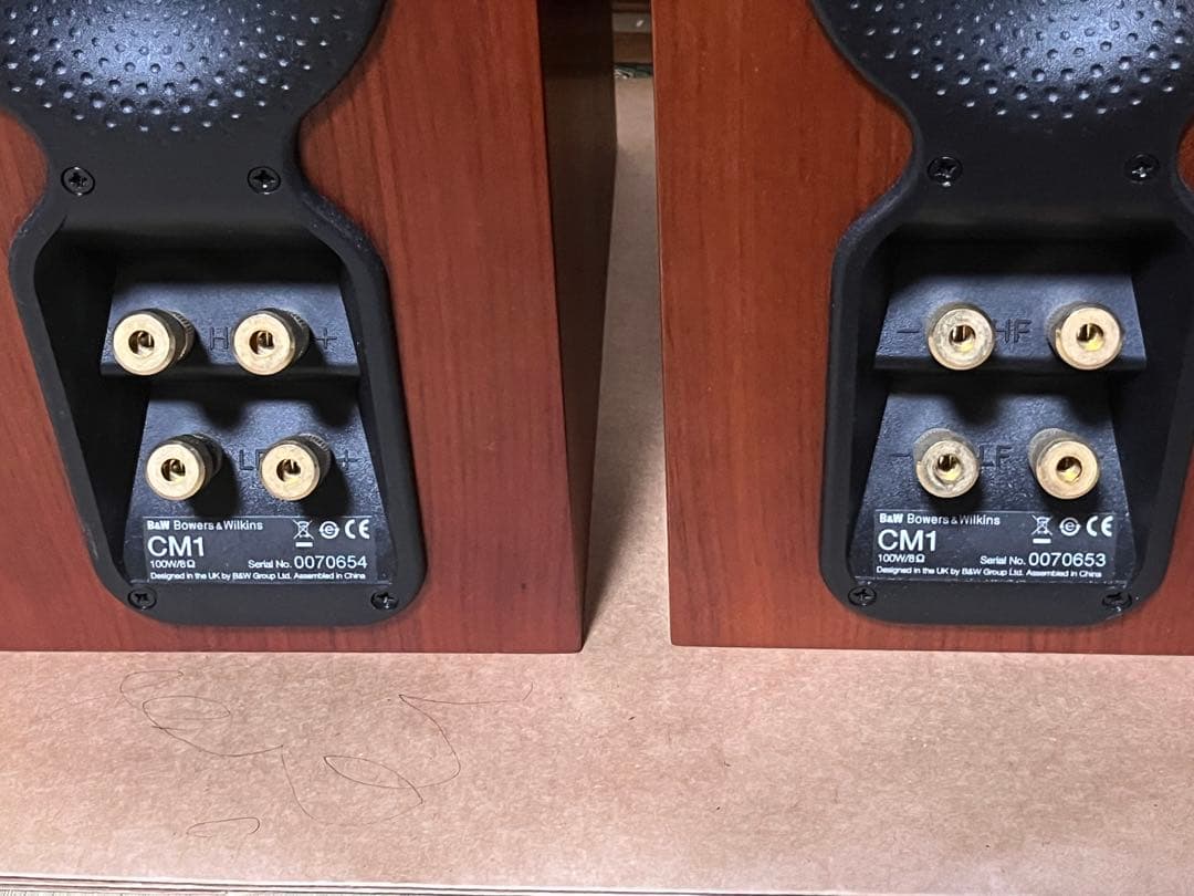 ちゃんい　B&W CM1 ブックシェルフスピーカーペア