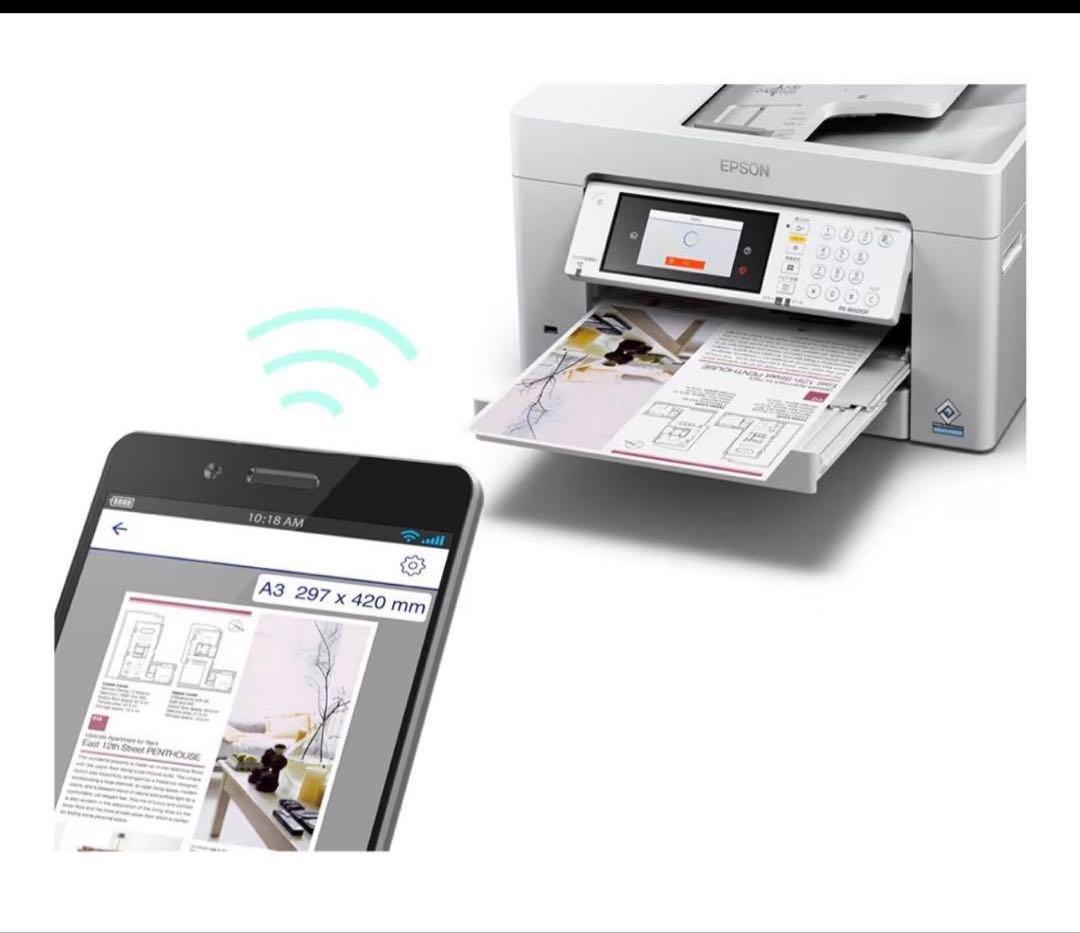 EPSON PX-M6010F プリンター（FAX付き） 199枚。