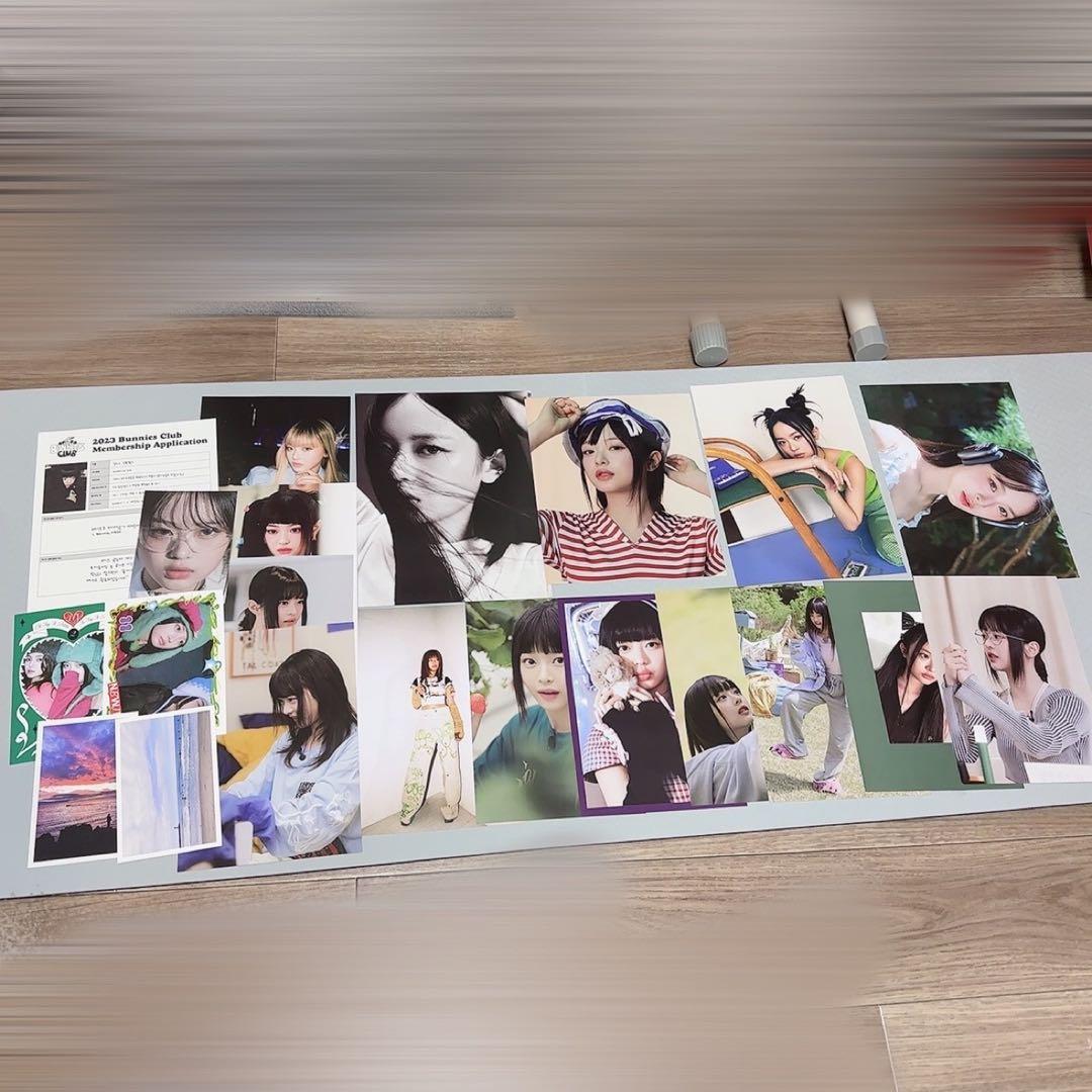 ハニNewJeans トレカ　アルバムセット　未開封