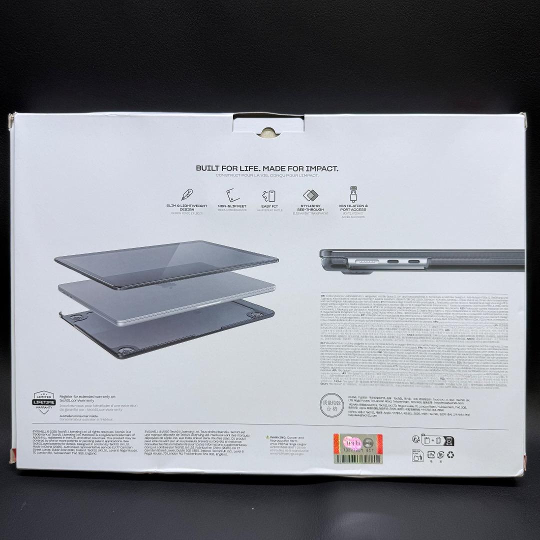 ◉Ba右1018 未使用保管品 MacBookAir ハードケース Tech21
