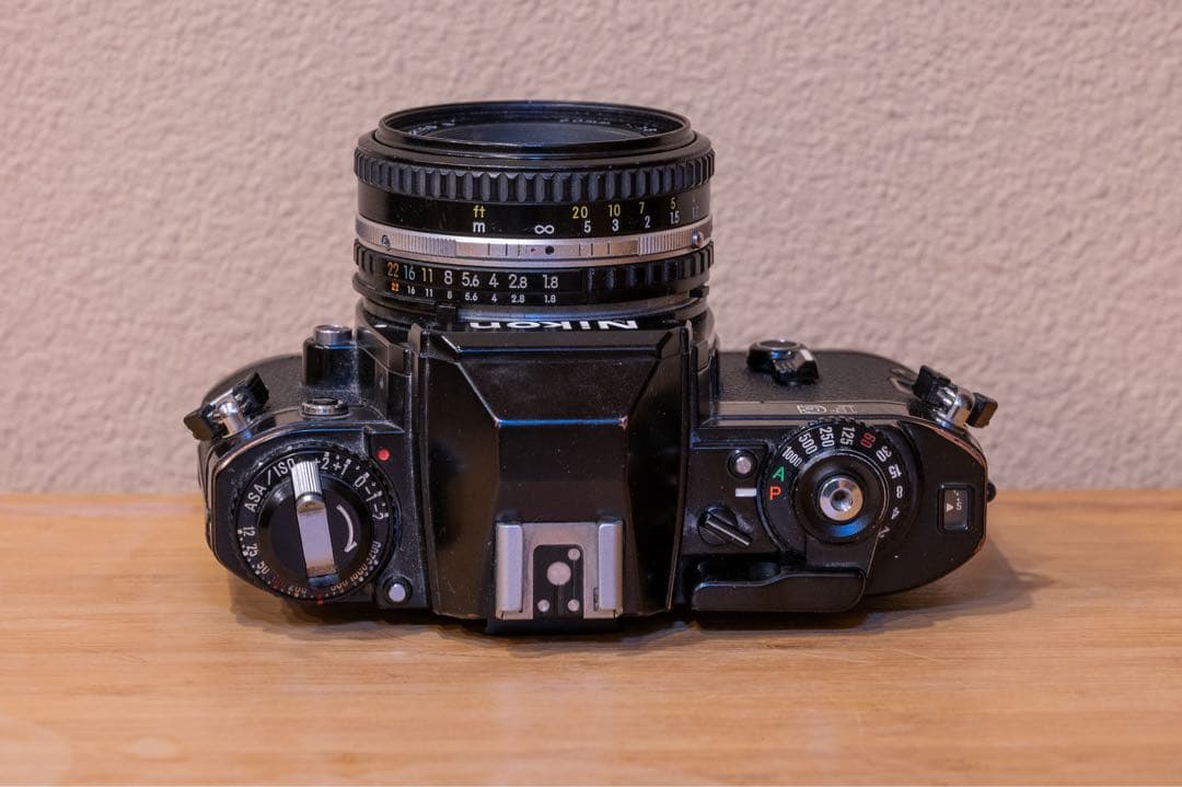 Nikon FG 一眼レフカメラ 50mmレンズ付き