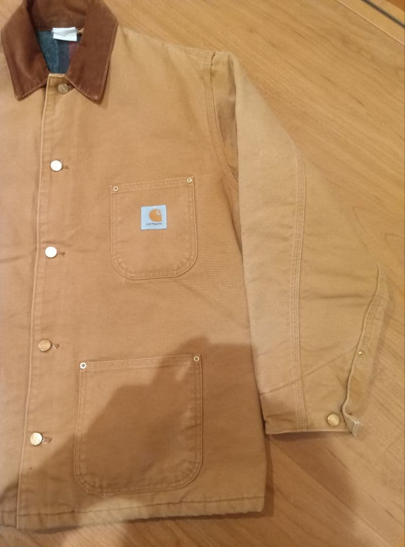星タグ USA製 80s カーハート チョアコート 42