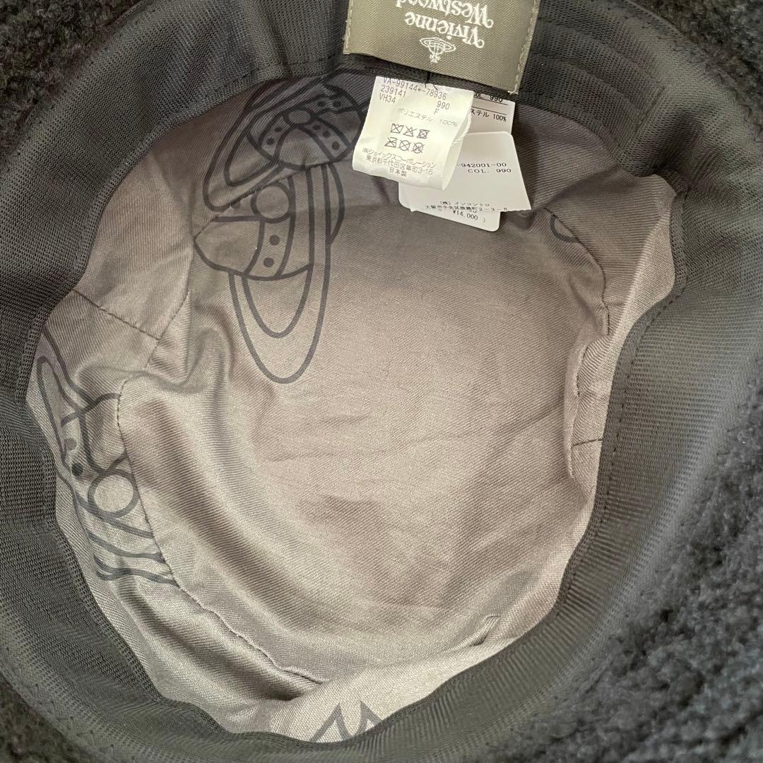 未使用品❗️ Vivienne Westwood バケットハット ブラック　黒