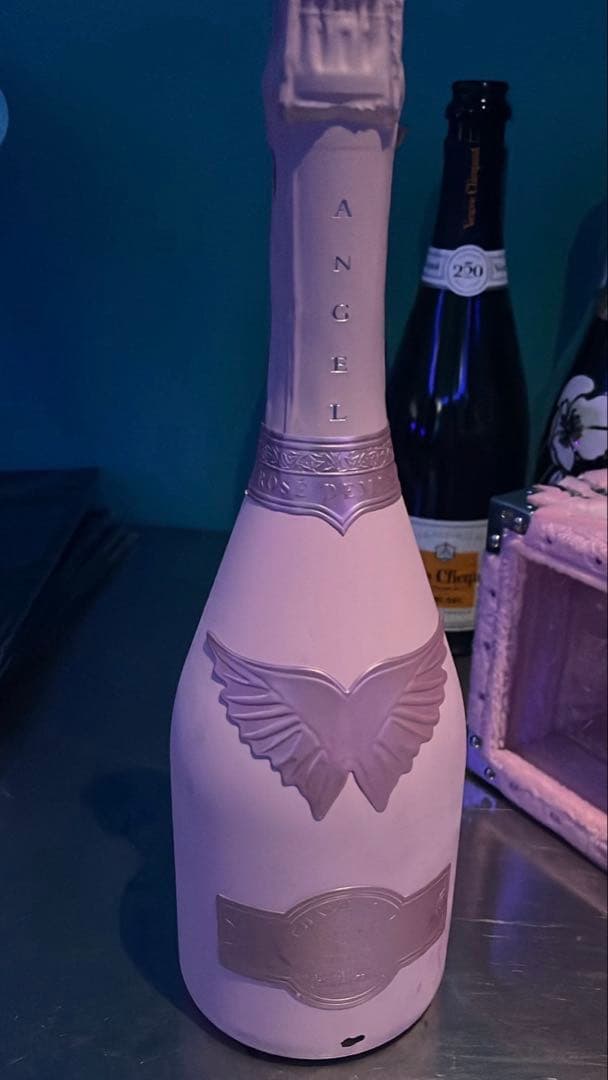 大幅値下げエンジェルシャンパンドゥミセックロゼピンクファータイプ 「新品未使用」