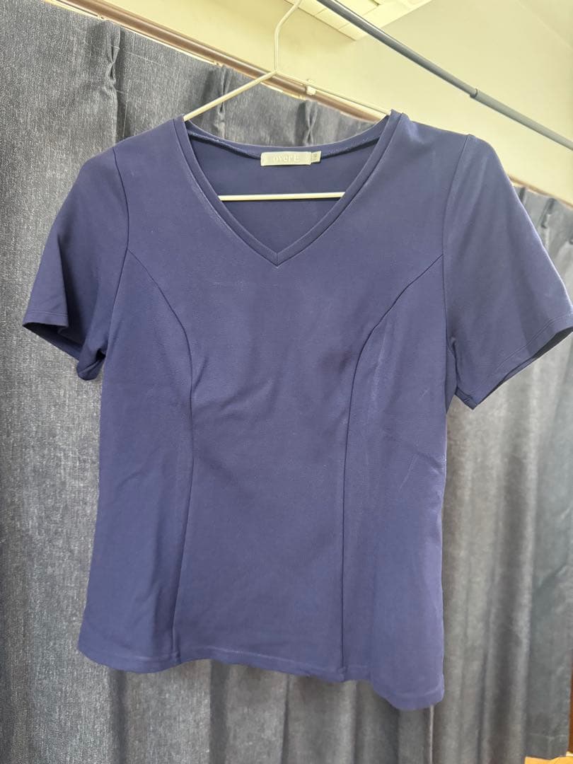 overE Vネックカットソー 3枚セット