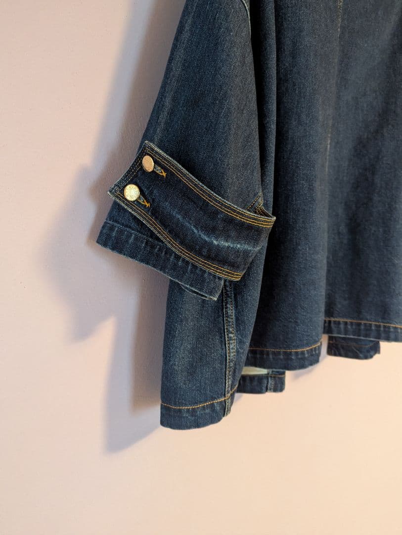 MACKINTOSH ダークブルー デニムハンビー　サイズ6