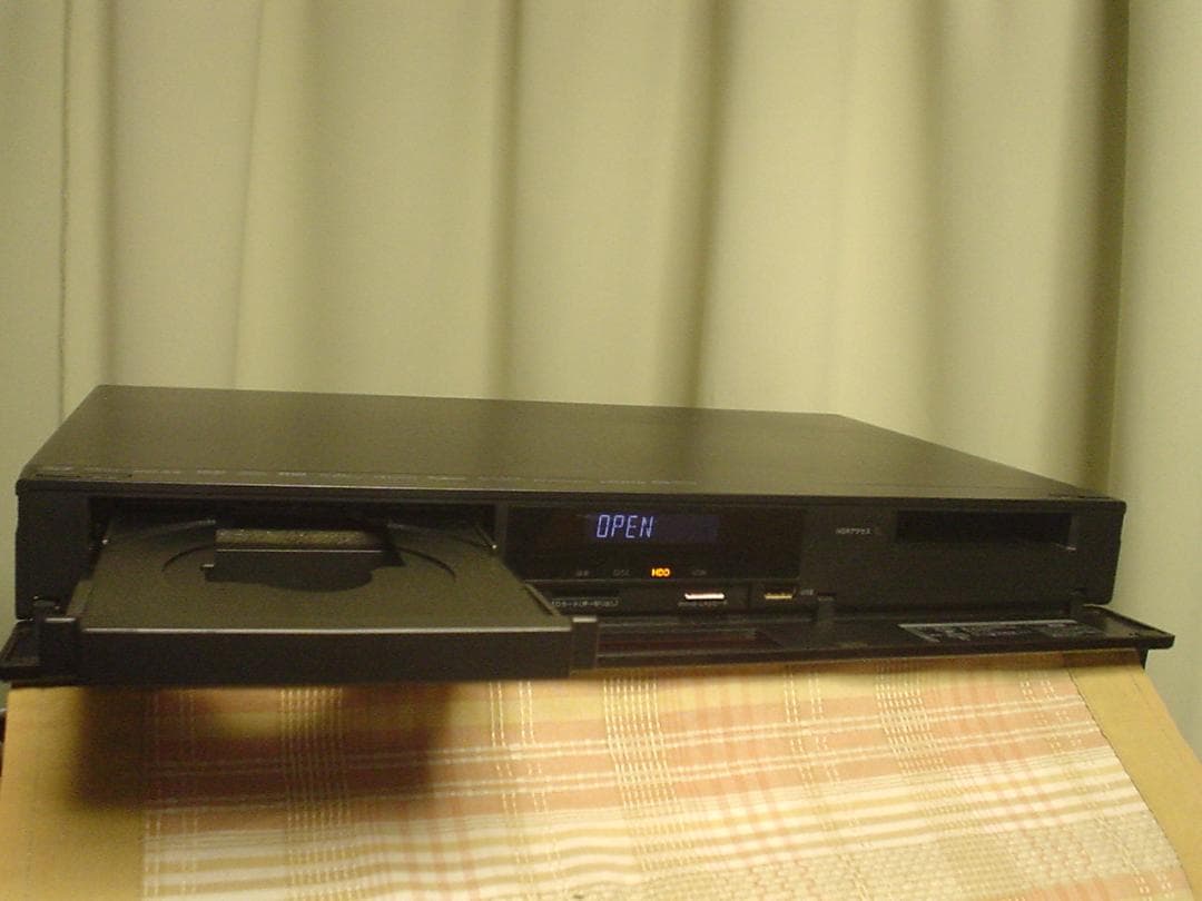 美品maxell BD レコーダーBIV-WS500／1TB換装／純正リモコン