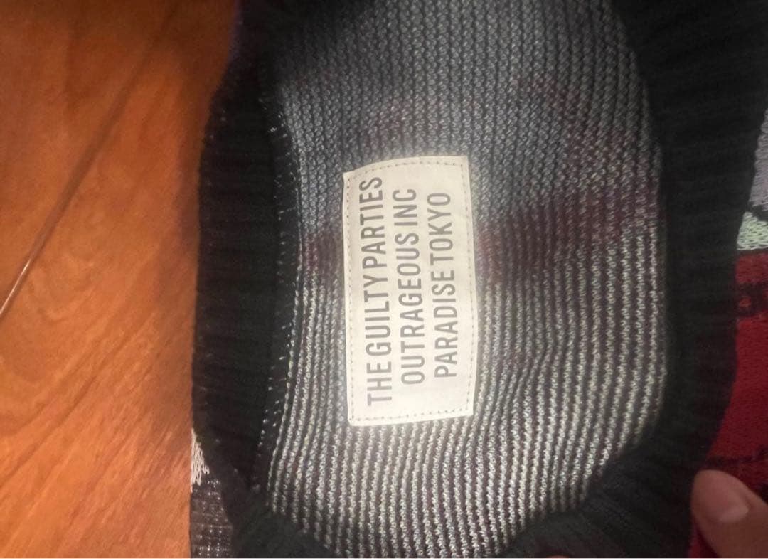 k*様 WACKO MARIA 裸婦 ヌードガール柄 グラフィック ニット スウ