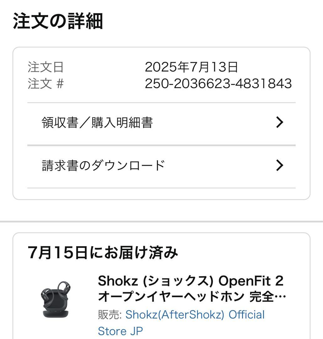 SHOKZ OPENFIT 2 レザーケース付き