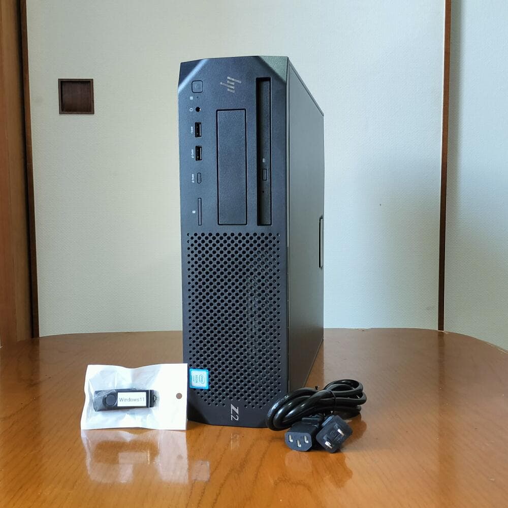 早い者勝ち！難ありHP Z2 G4 SFF Xeon E-2144G