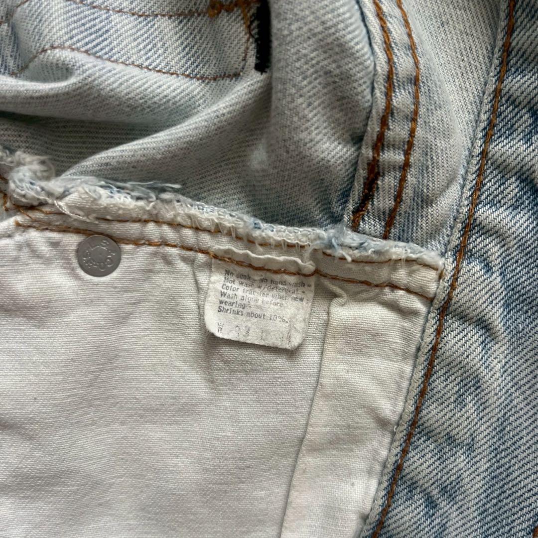 パンツ 1980s Levi's 501 RedLine Crushed Denim