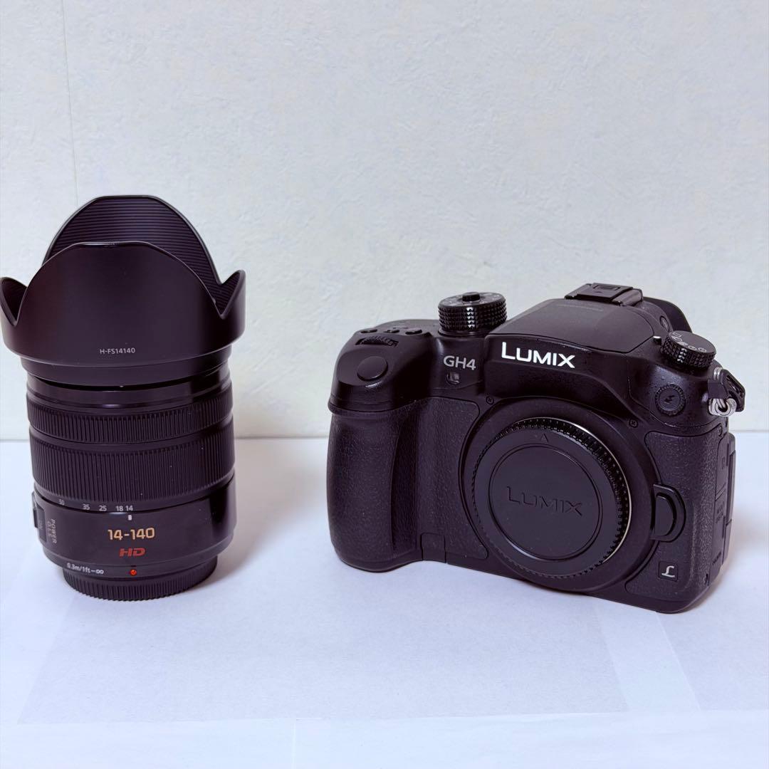 極上美品　Panasonic Lumix GH4 14-140レンズキット