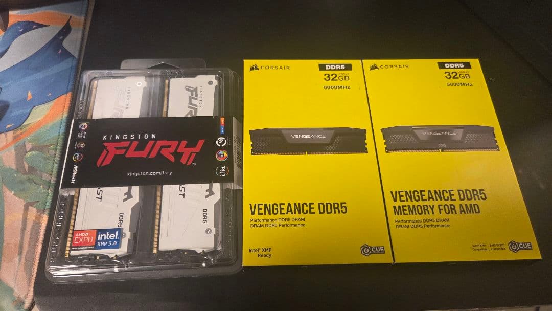 DDR5 16GB×2 3セット