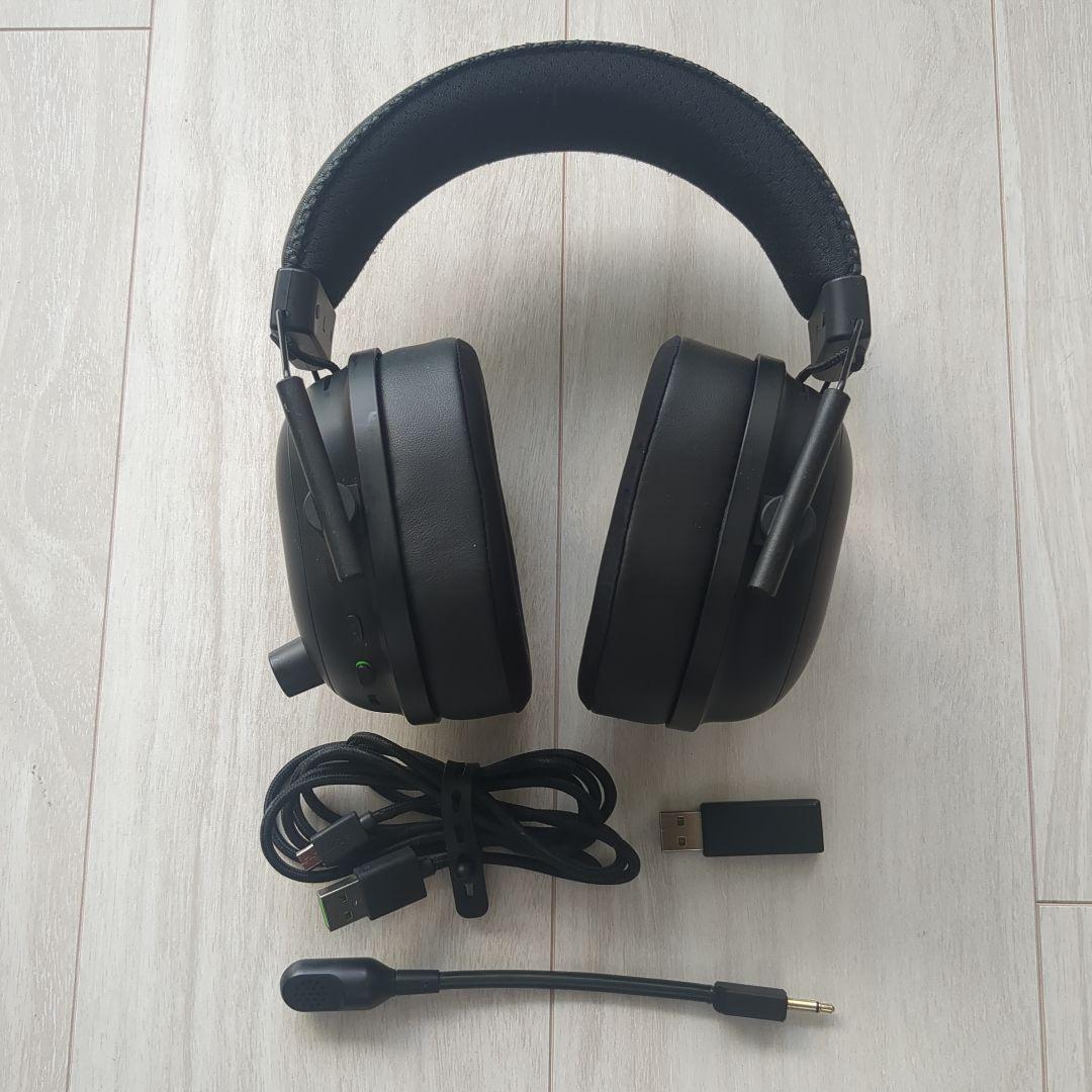 Razer Black shark v2 pro ワイヤレスヘッドセット