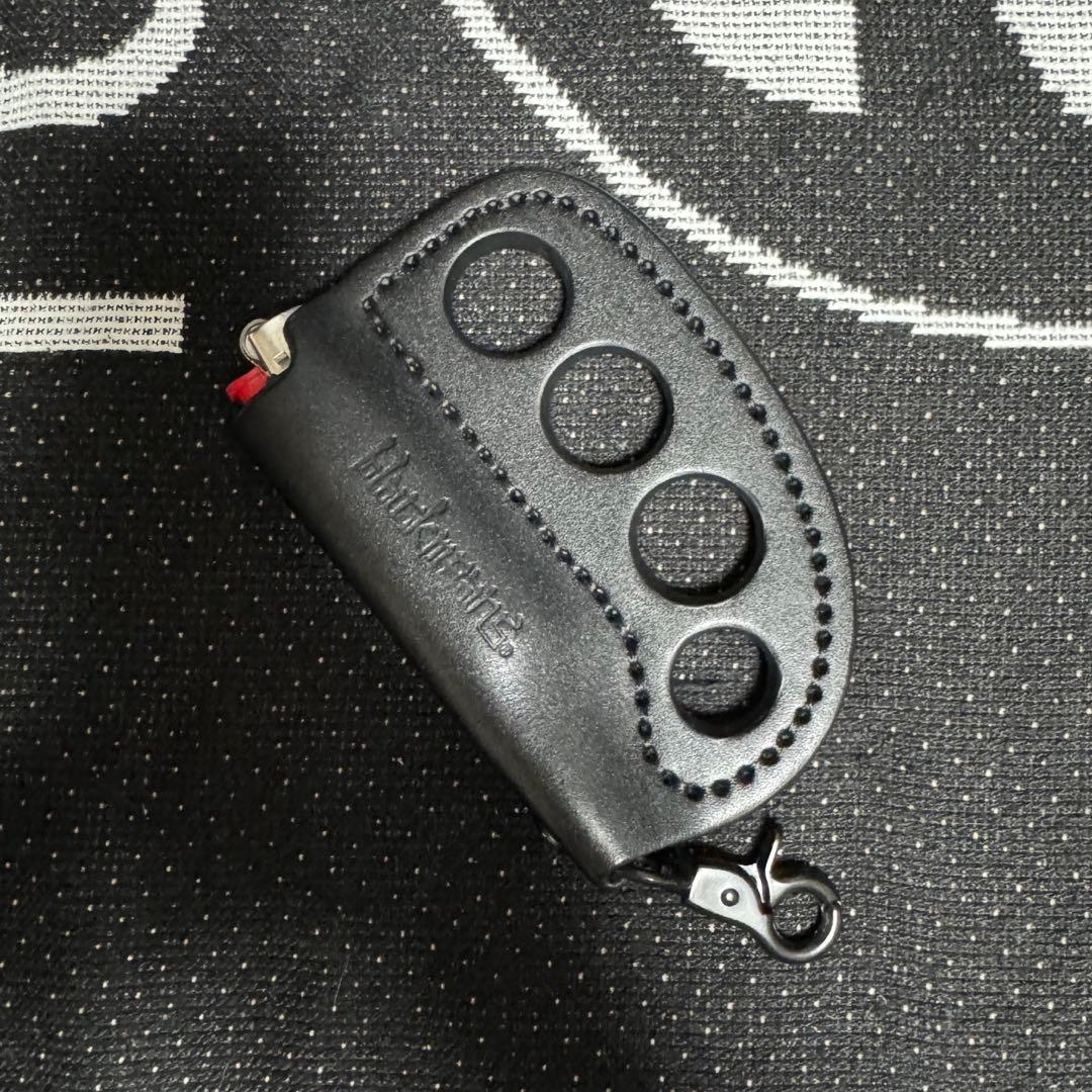 black means ナックルライターケース