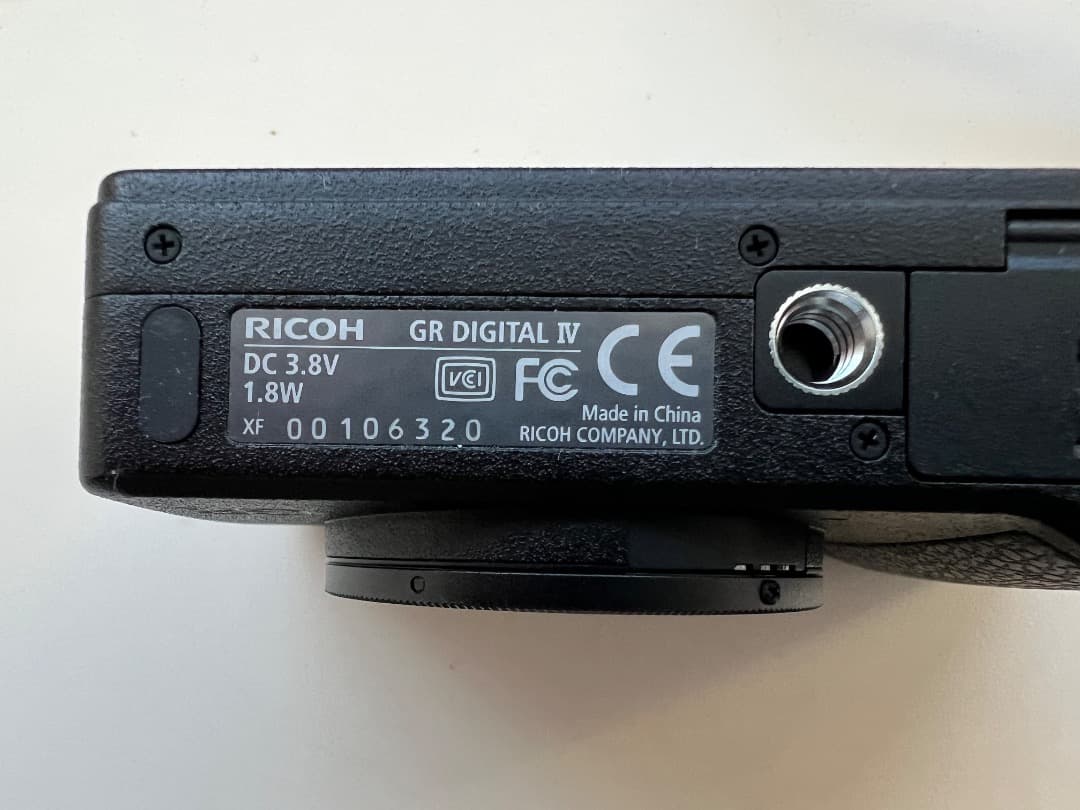 RICOH GR DIGITAL Ⅳ