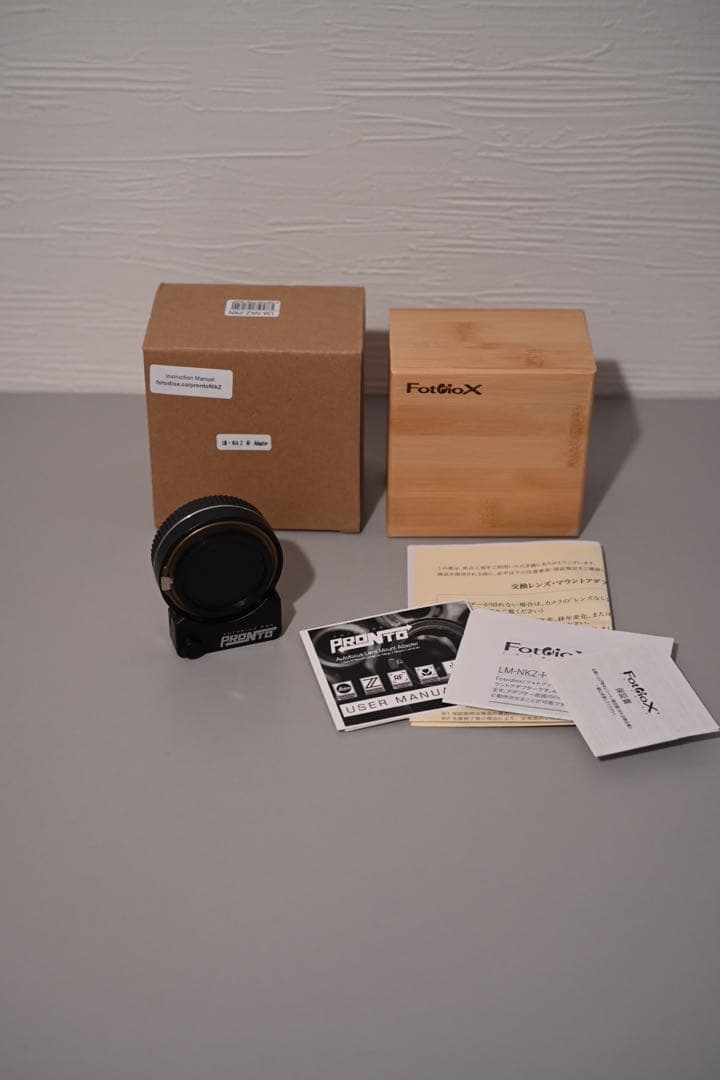 Fotodiox LM-NKZ-PRN AF駆動モーター 電子マウントアダプター