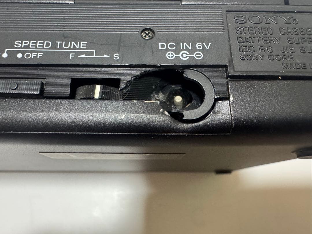SONY WALKMAN WM-D6C ステレオカセットコーダージャンク扱い