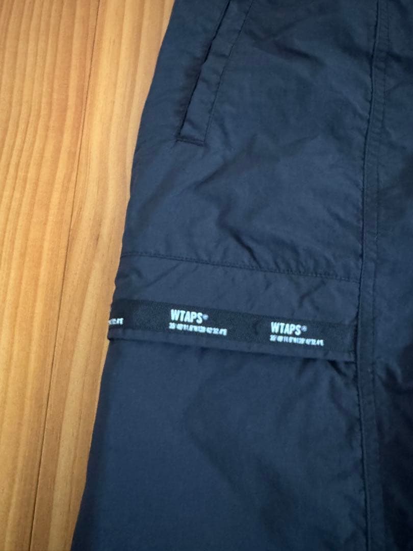 パンツ WTAPS TROUSERS / NYLON. WEATHER BLACK