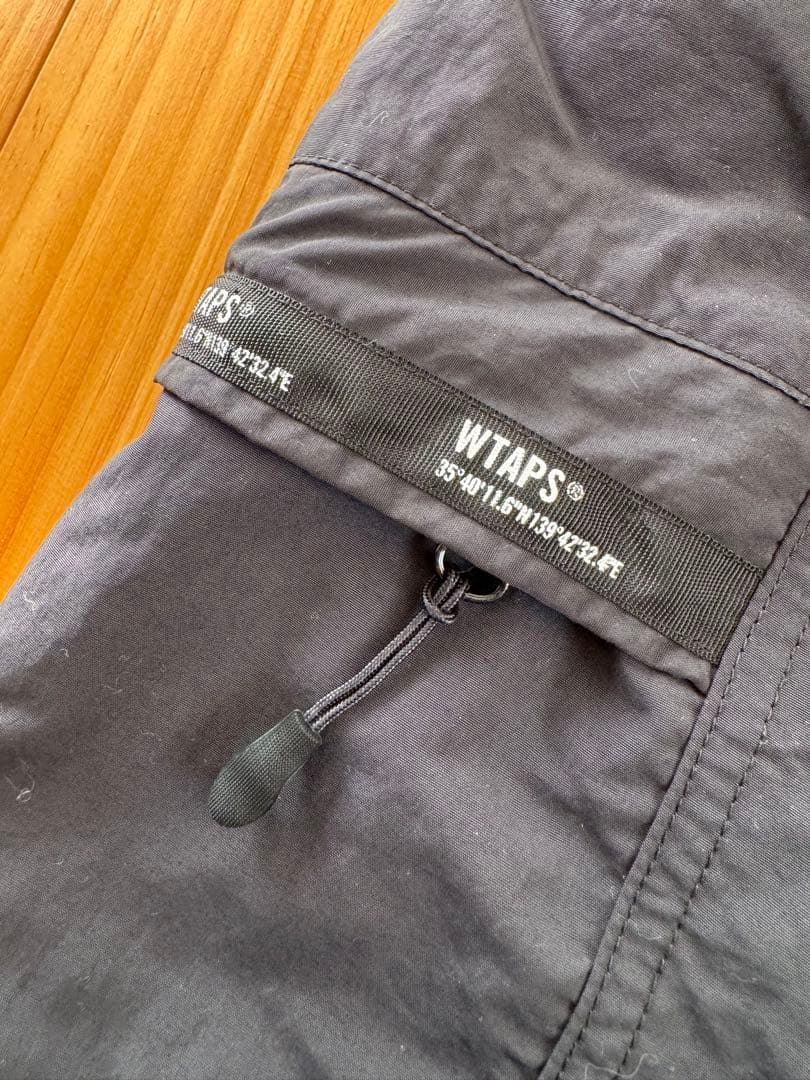 パンツ WTAPS TROUSERS / NYLON. WEATHER BLACK