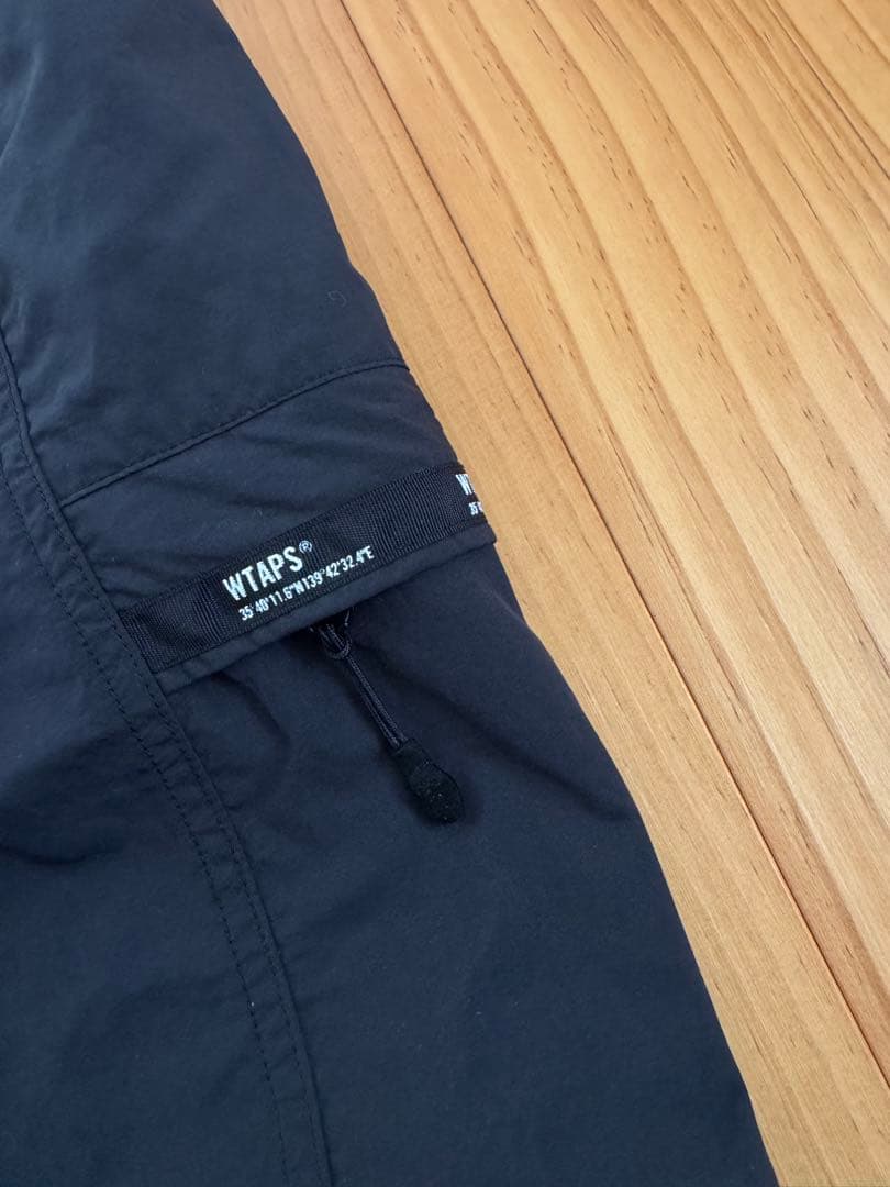 パンツ WTAPS TROUSERS / NYLON. WEATHER BLACK