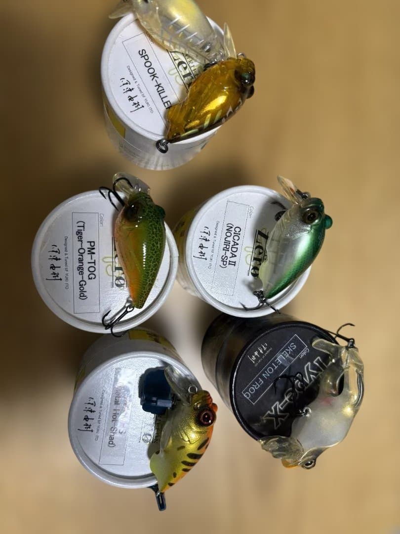 megabassメガバス グリフォンZero、Type-X 6個セット