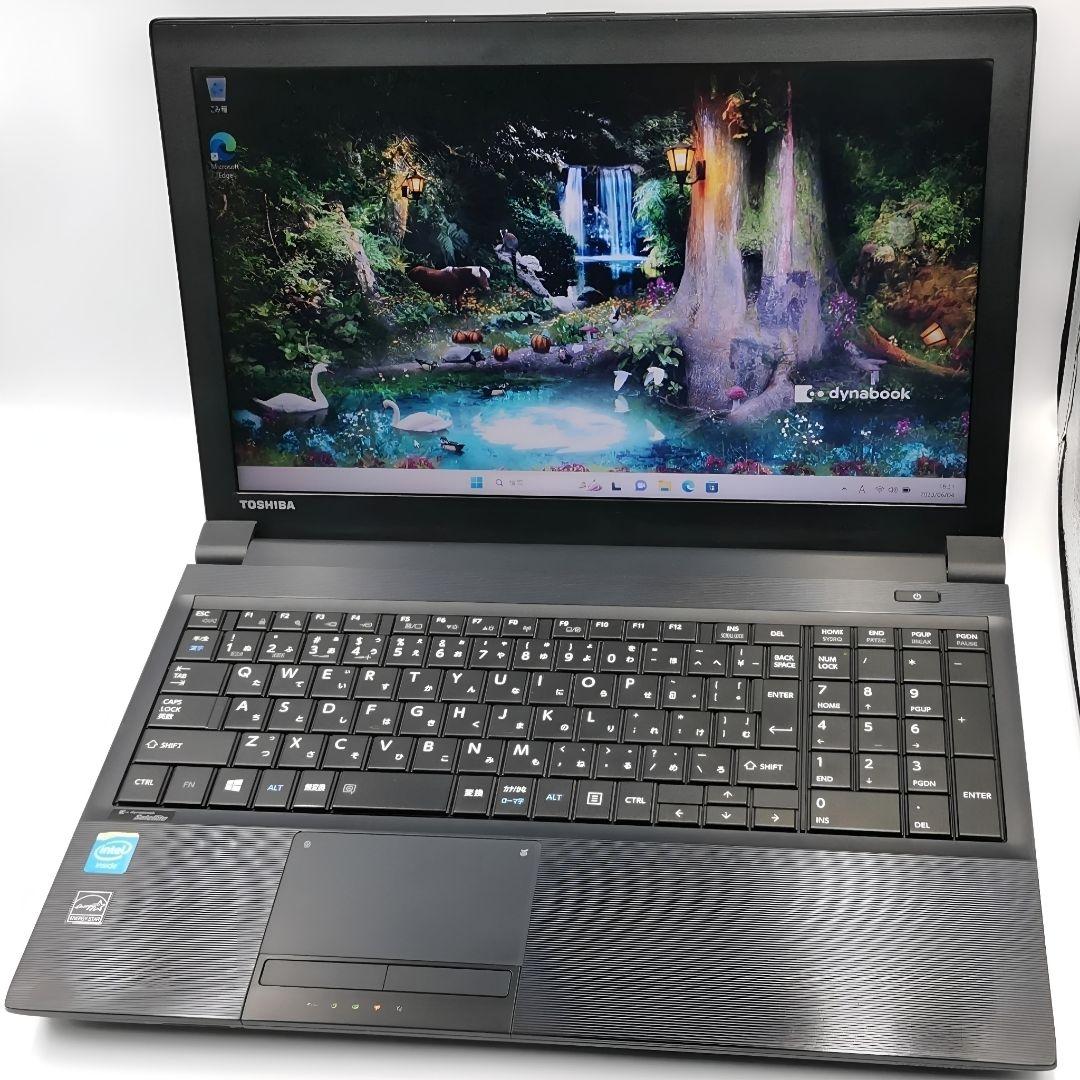 使いやすさ抜群！ サクサクスムーズ♪ Windows11 ノートパソコン 東芝