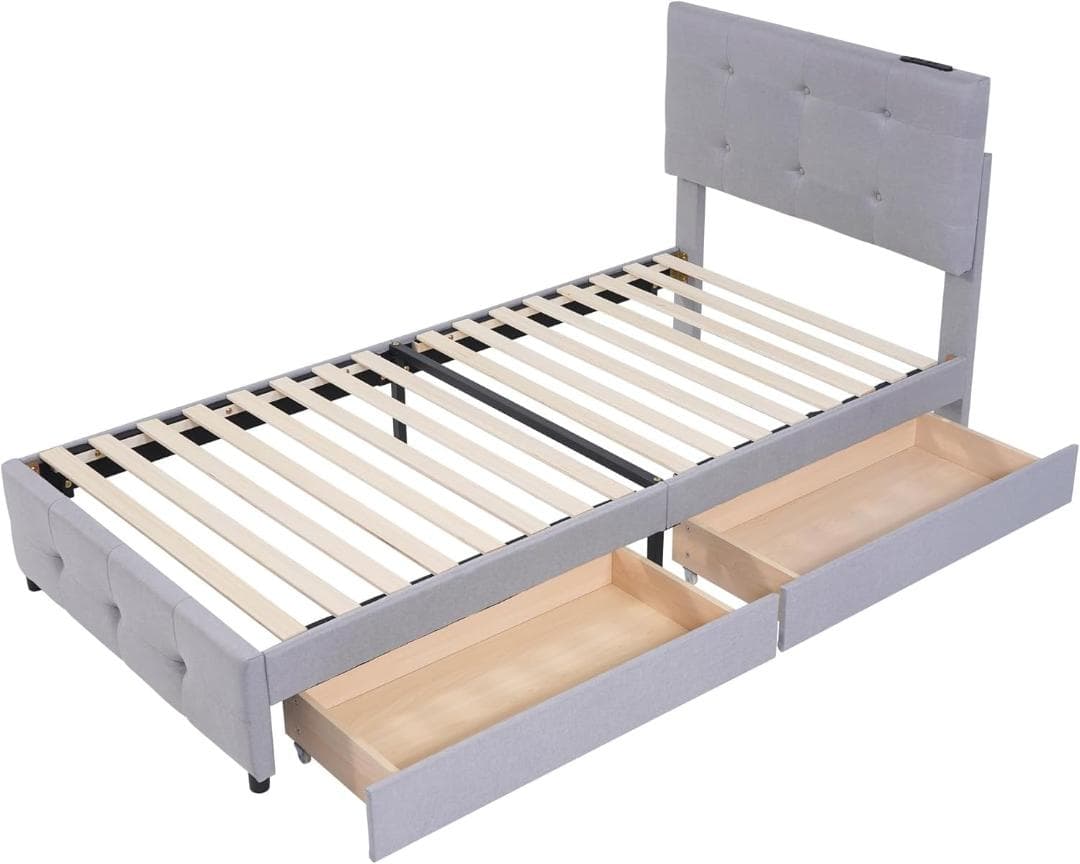 ベッドフレーム ファブリックベッド ベッドフレームのみ