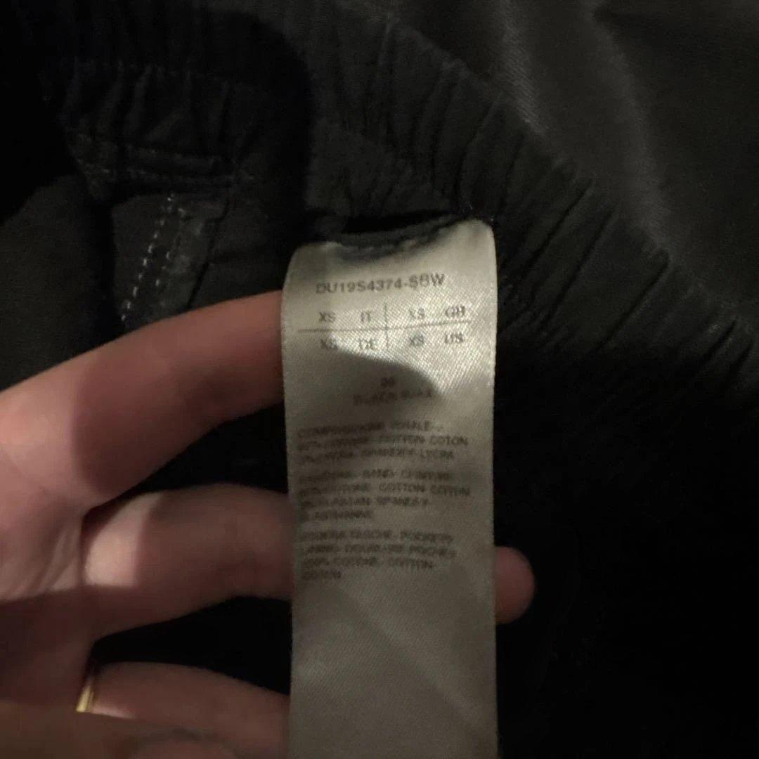 リックオウエンス　サルエルパンツ　BLACK Wax