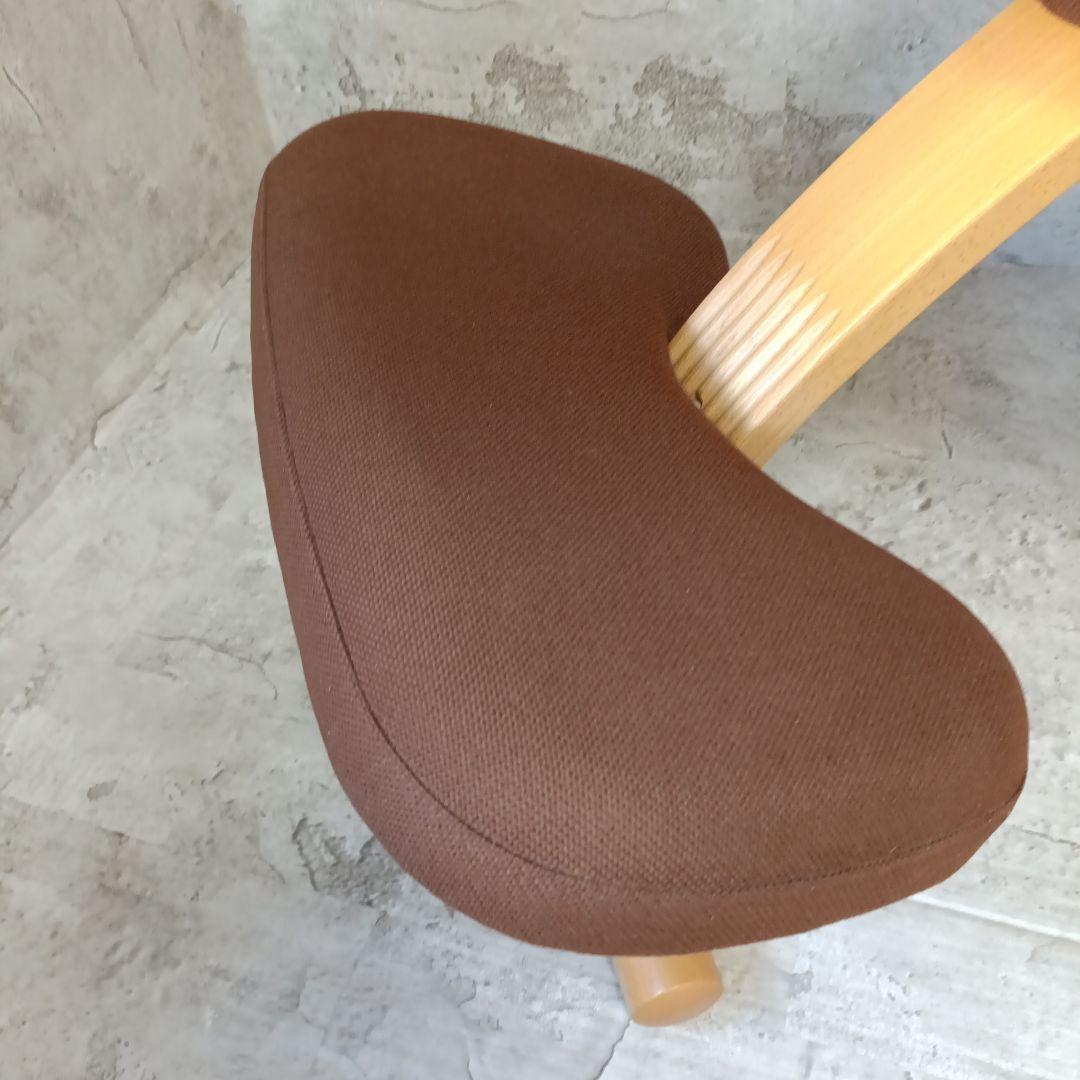 バランスイージー バランスチェア ブラウン 姿勢矯正 通常フレーム