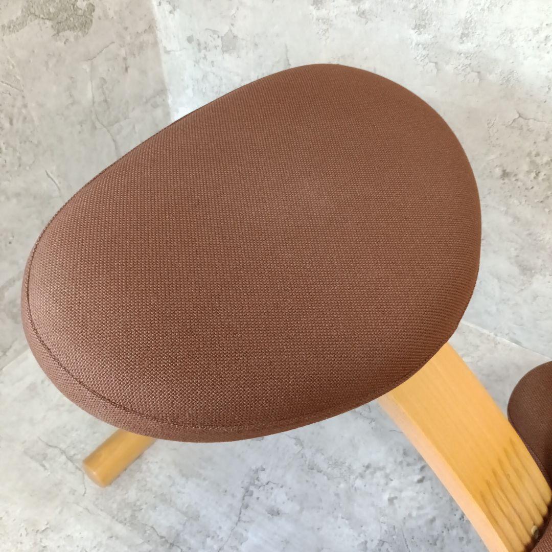 バランスイージー バランスチェア ブラウン 姿勢矯正 通常フレーム