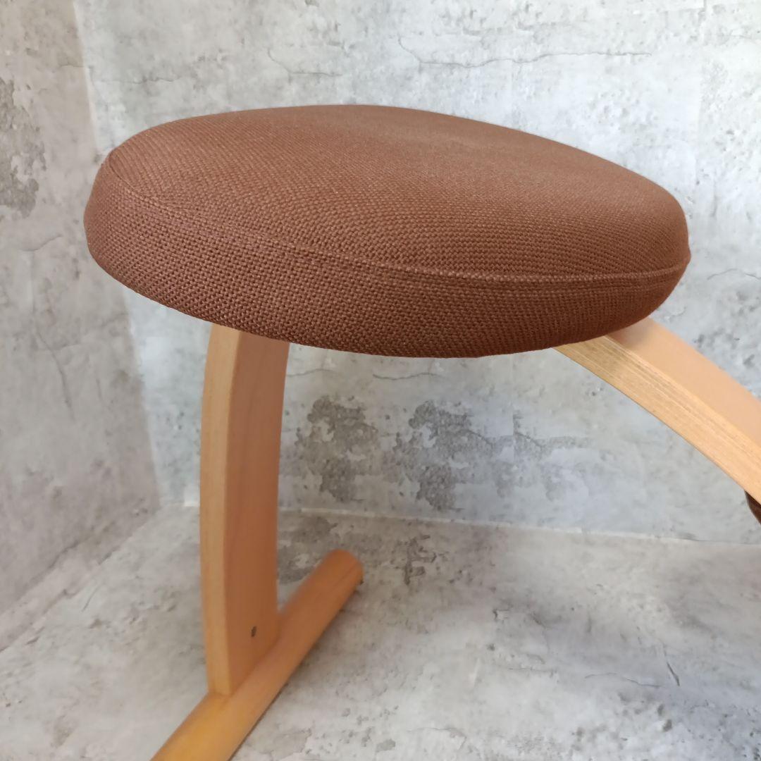 バランスイージー バランスチェア ブラウン 姿勢矯正 通常フレーム