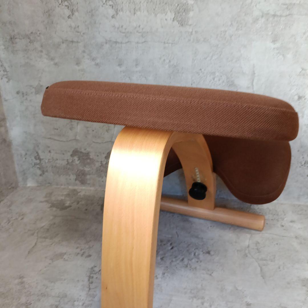 バランスイージー バランスチェア ブラウン 姿勢矯正 通常フレーム