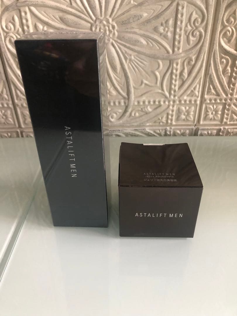 アスタリフト　メン　ジェリー美容液　洗顔料セット