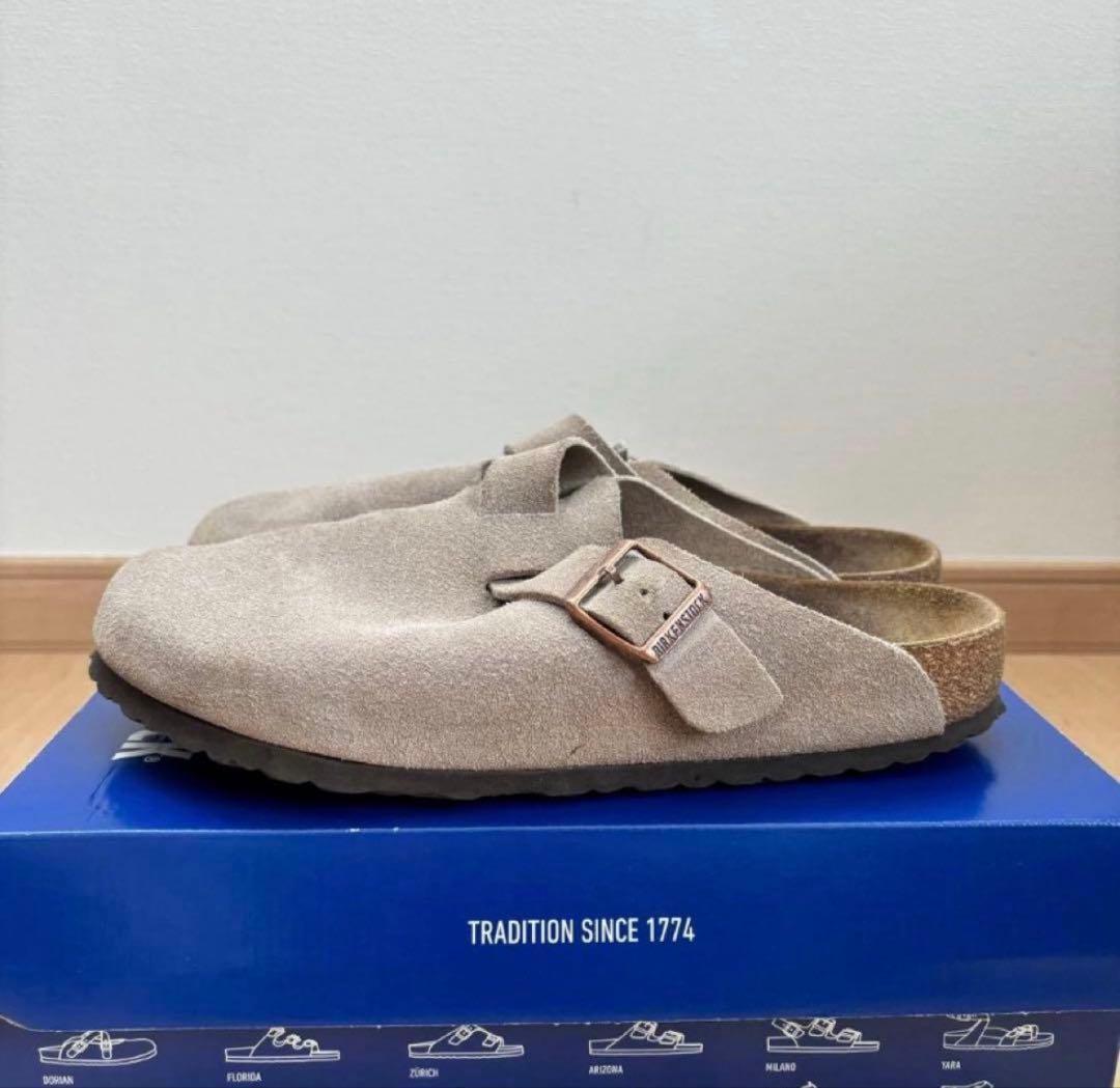 BIRKENSTOCK／BOSTON SFB VL BEIGE