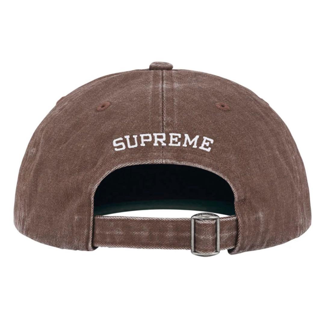 Supreme Italy 6-Panel キャップ ブラウン