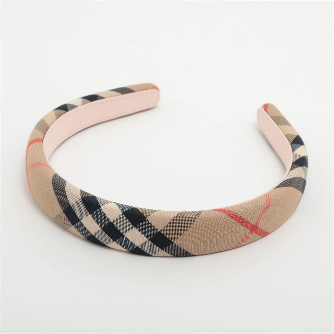 Burberryチェックカチューシャ
