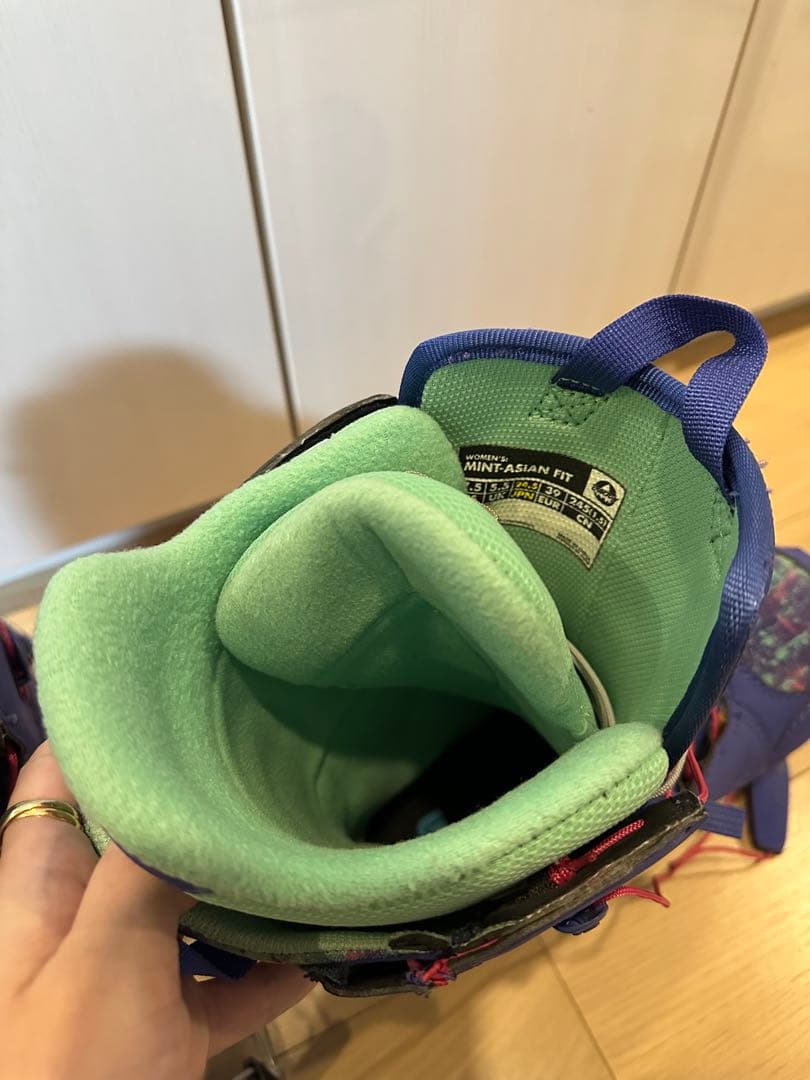 BURTON MINT ブーツ(女性用) パープル　24.5