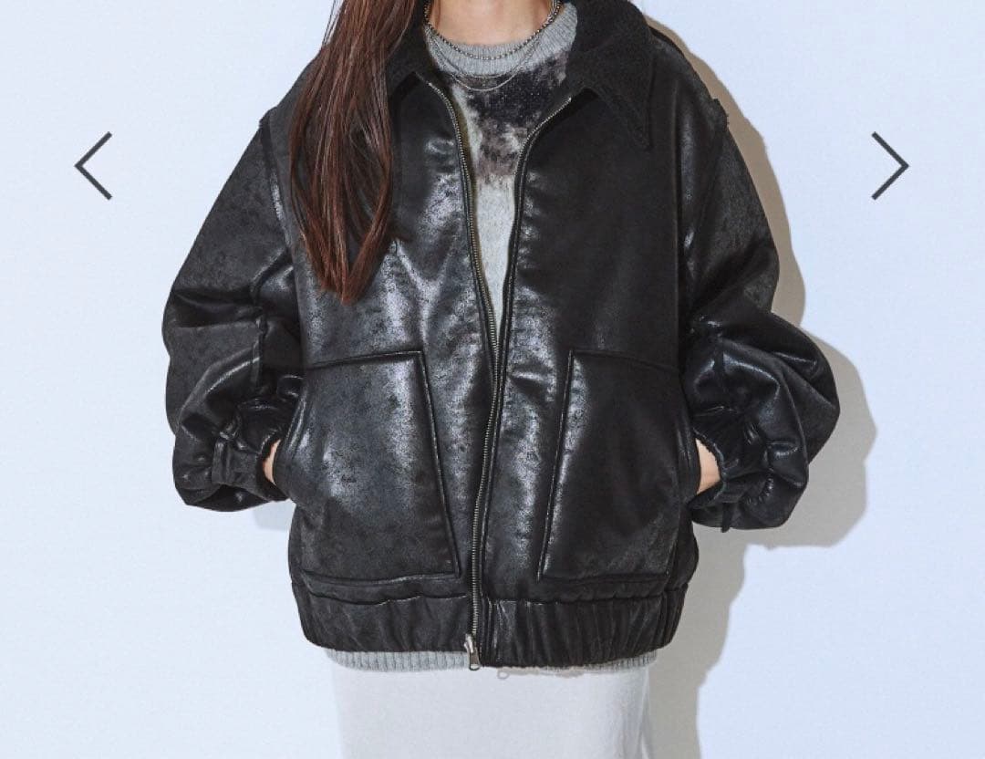 JEANASIS リバーシブルモンスターブルゾン