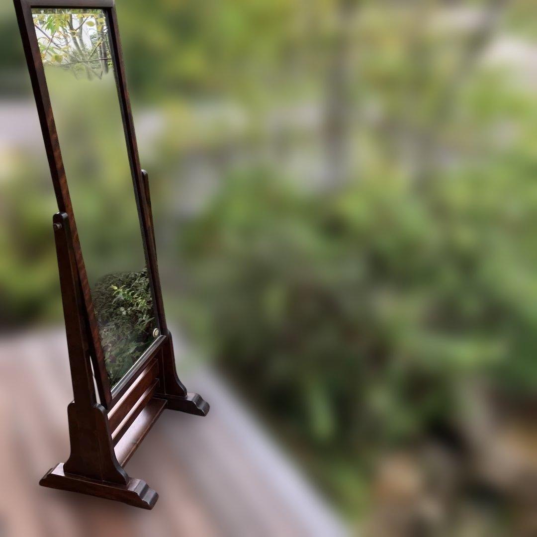 お値引き　北海道民芸家具　姿見