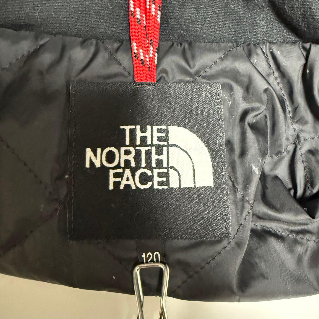 丈調節可★男女ok ノースフェイス120 スノーウェア 美品