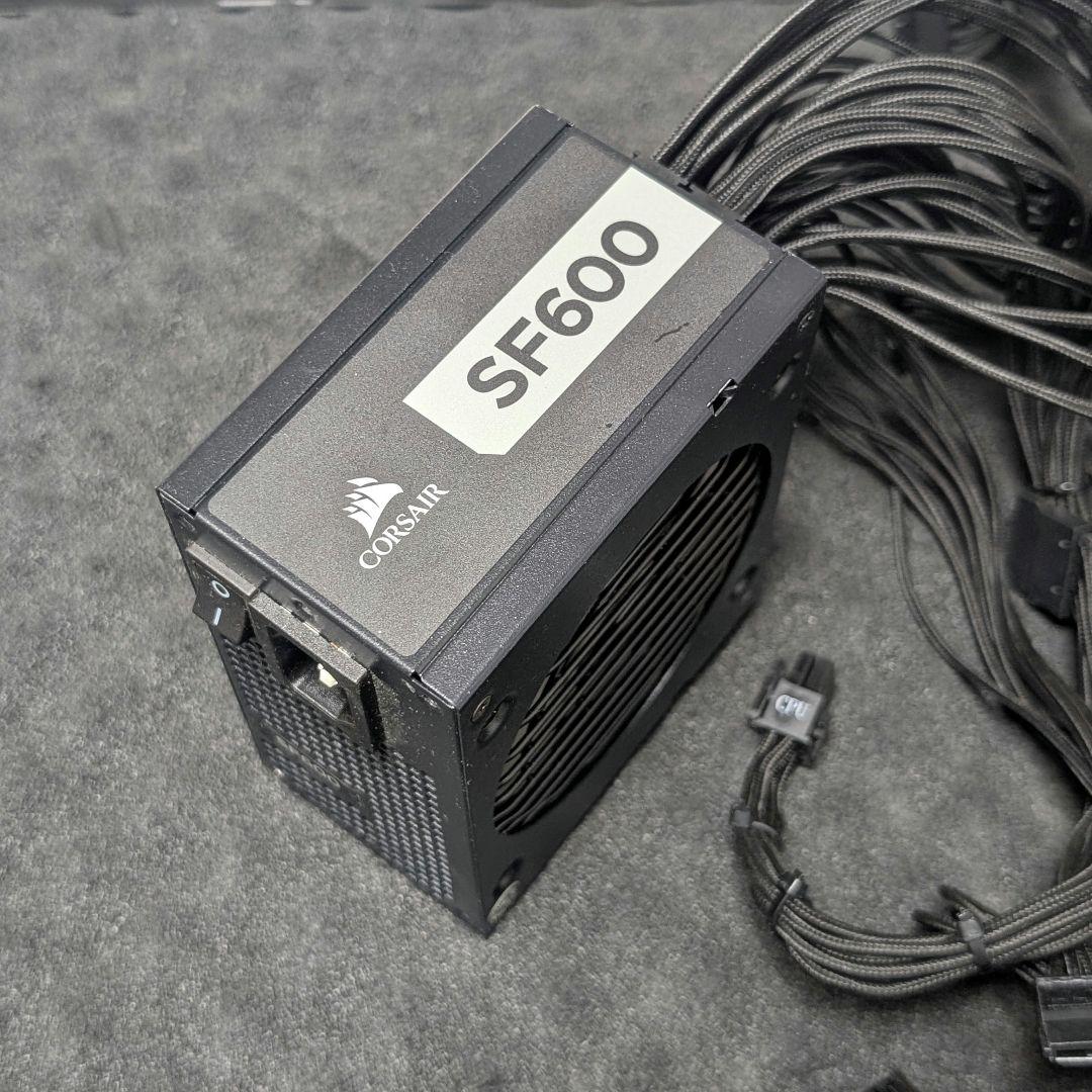 CORSAIR SF600 Platinum プラグイン 600W SFX電源